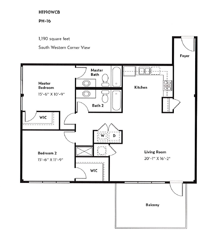 PH16 | AVAILABLE NOW floorplan image